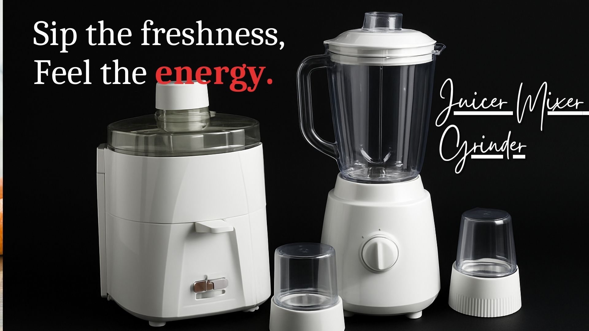 white and orange minimal modern home appliances product presentation (7)